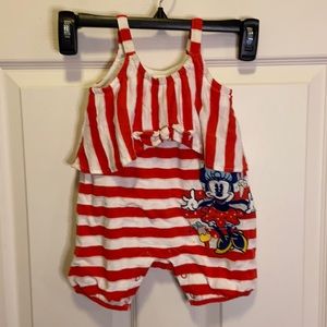 Disney Minnie Mouse jumpsuit 9-12mo